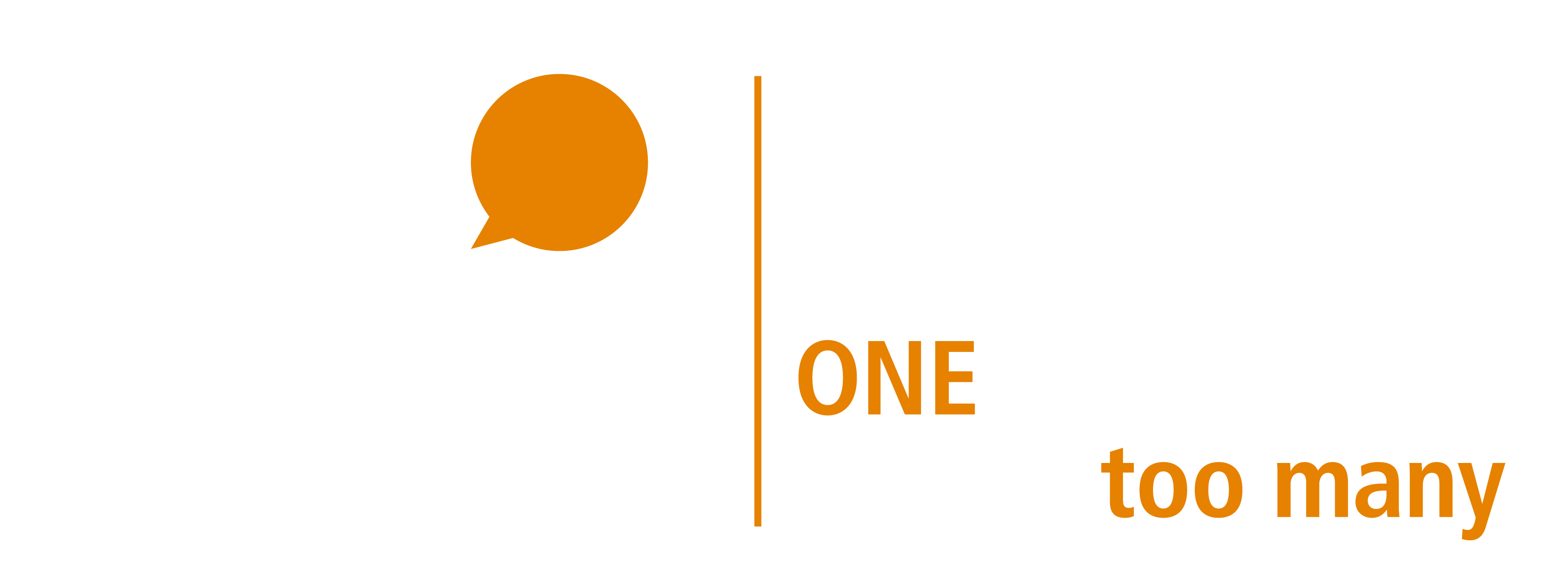 Zero Suicide Alliance logo - Because ONE life lost is ONE too many